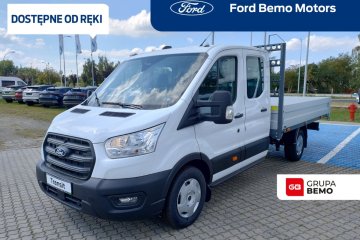 Ford Transit Brygadowy 7os. Skrzynia otwarta 3400mm x 2200mm x 400mm